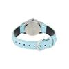 Casio Standard Series Minimalist Retro Small Round Watch Business Casual Fashion Quartz Movement Leather Strap Women watches Silver LTP-V002L-2B3