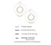 European & American Fashion Star Zirconium Necklace & Bracelet Set - Color-block Stainless Steel Jewelry
