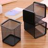Vintage Iron Mesh Pen Holder - Small Fresh Student Stationery Desktop Organizer