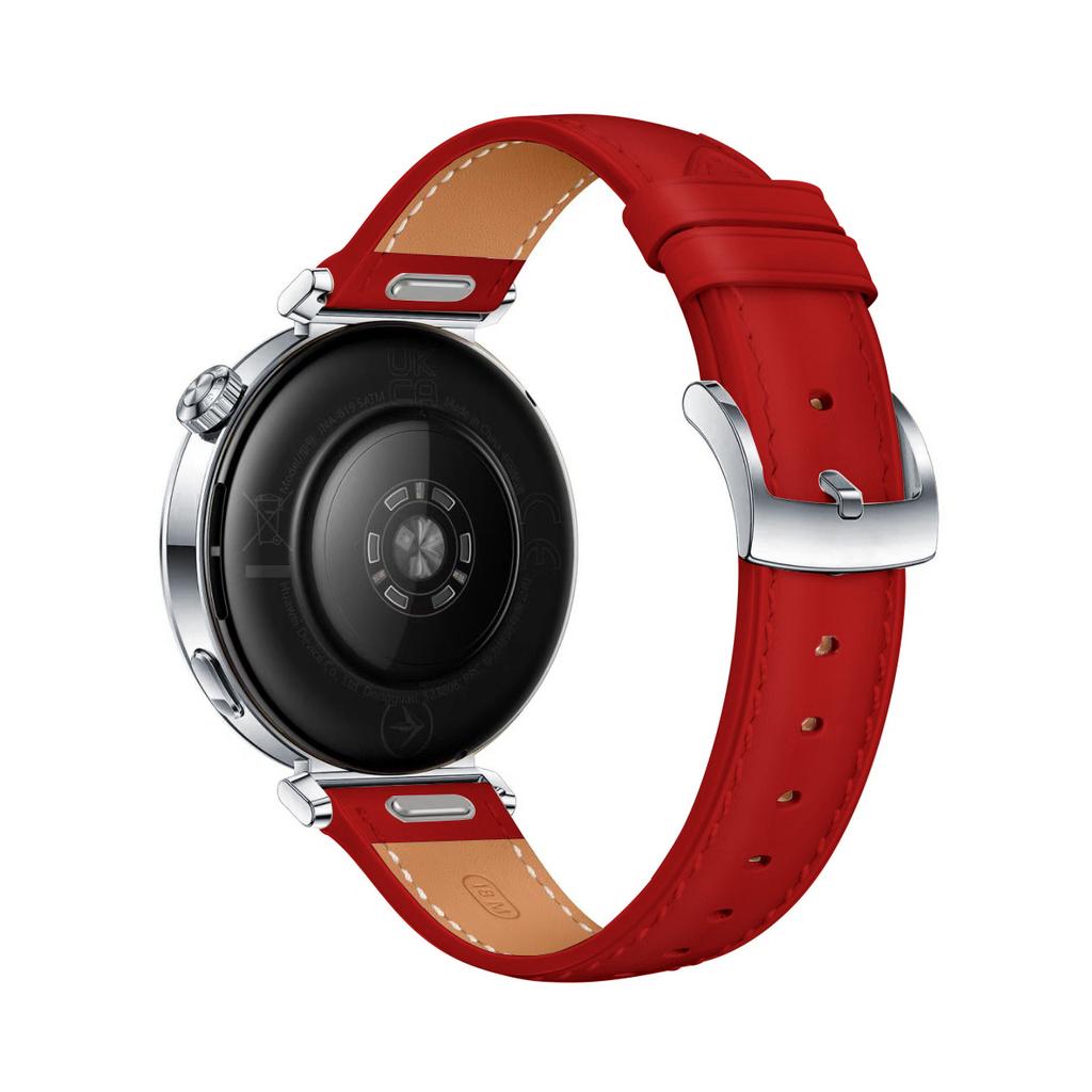 18mm Watch Band for Garmin Venu 3S/2S/Forerunner 265S/255S Adjustable Genuine Cow Leather Strap