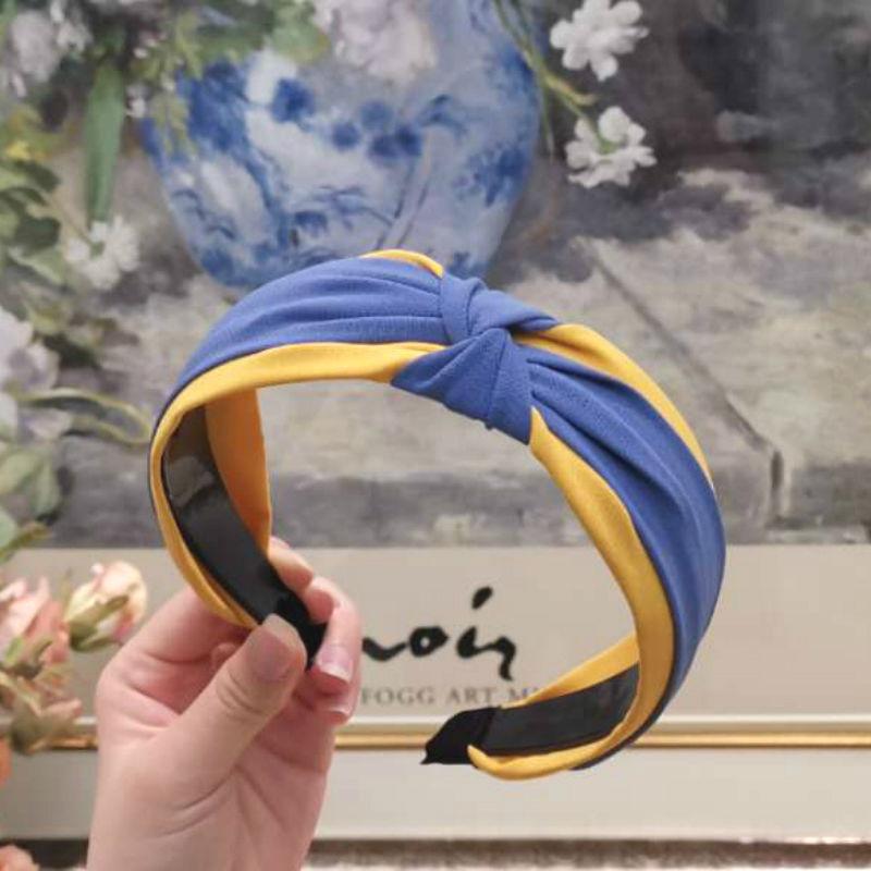 Bohemia Style Hairband Top Knot Turban Vintage Elastic Hair Head Hoop Bands Accessories Headband for Women Girls Print headdress