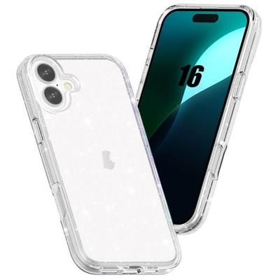 Protective Case for iPhone 16 - BOOLING - Flexible - Shockproof - Transparent - Glossy Effect