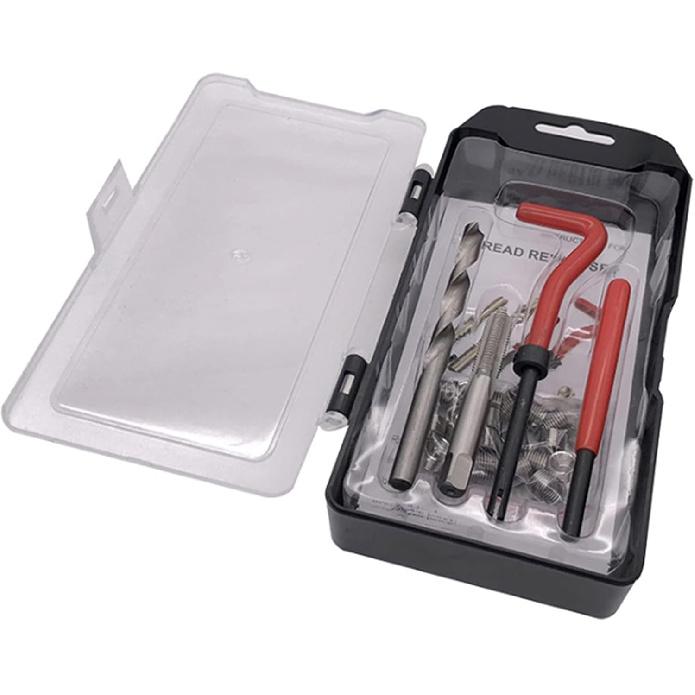 

25Pcs M5 X 1.0 Thread Repair Kit,15Pcs M-10 x 1.0 Thread Repair Kit Compatible 10mm Damaged Threads