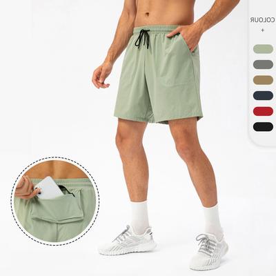 New Summer Sports Shorts Men'S Trendy Loose Casual Training Fitness Breathable Cool Quick Drying Running Pants Men