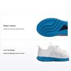 Li Ning Kids Comfortable Non-Slip Shock Absorbing Low-Top Running Shoes Unisex Running Shoes White Blue YKFU052-3