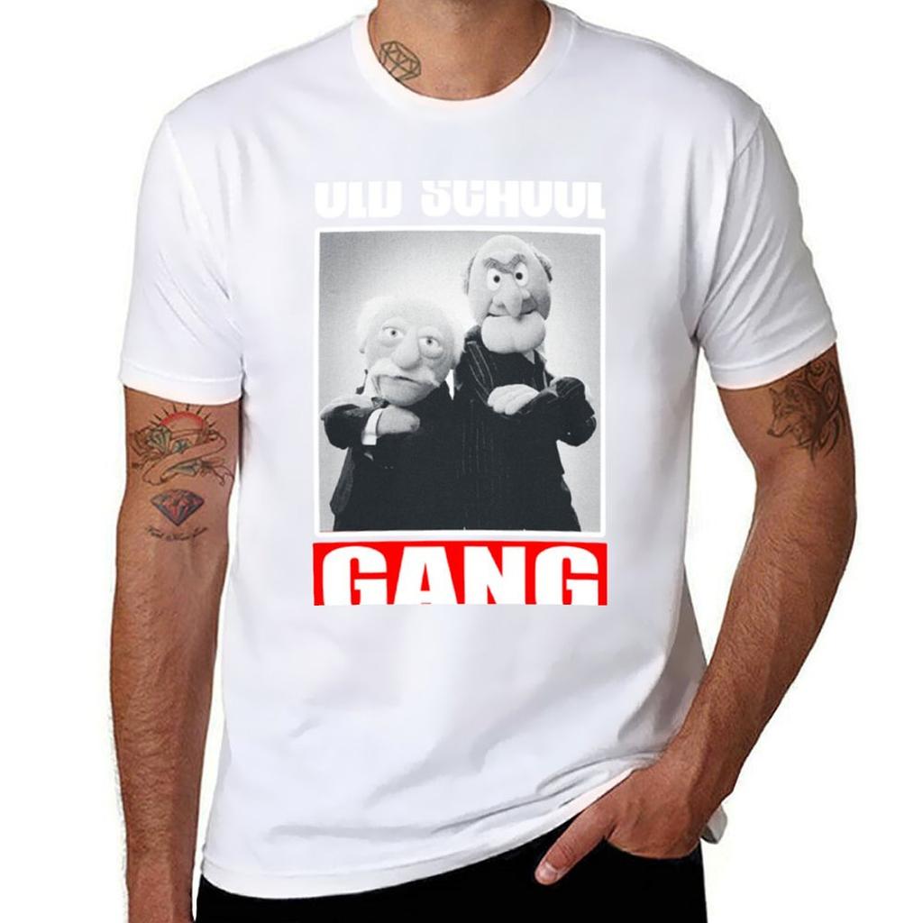 Old School Gang TShirt AntiPerspiration Workout Top