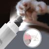 Dog Nail Grinder Quiet Kitten Paws Trimmers USB Rechargeable Quiet 5-Speed Grinder Electric Paw Care Tool For Pets Dog Cat