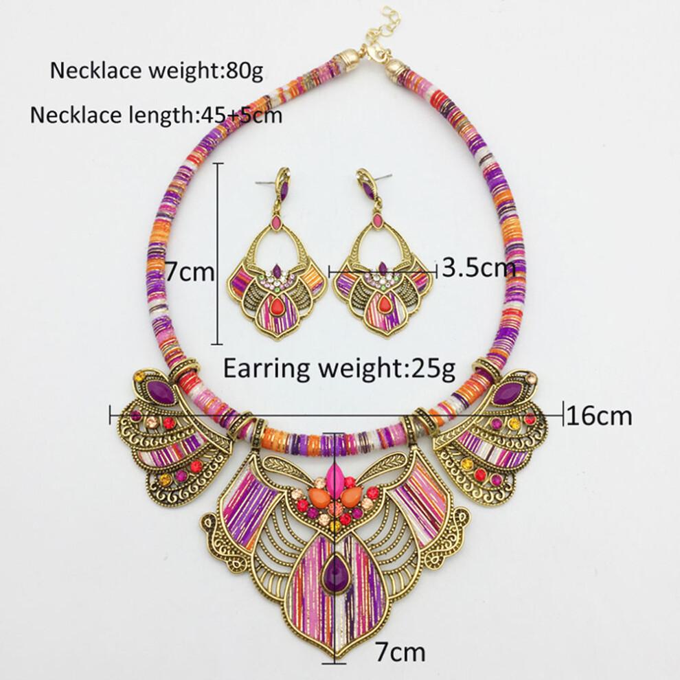 Boho Necklaces For Women Jewellery Sets Bohemia Jewelry Bohemian