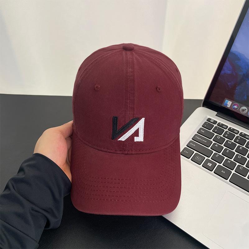 Retro Baseball Cap Women's Spring and Summer Casual Versatile Wide-brimmed Sun Hat Big Head Circumference Outdoor Sun Protection Cap