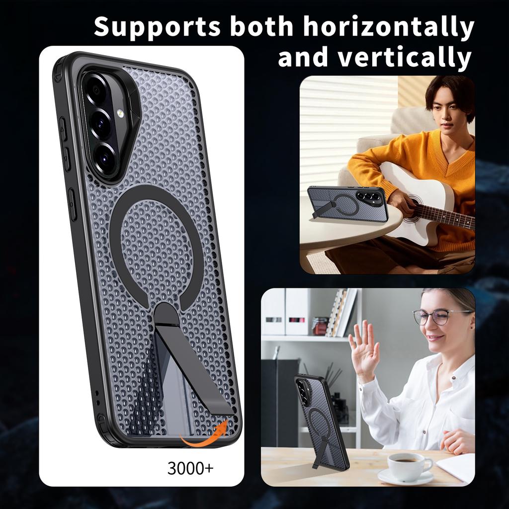 Case for Samsung Galaxy S26 S25 S24 Ultra A57 A56 A36 A26 A16 A55 A35 A15 A06 A05 X Cover 7 Pro M56 A37 S25 Edge Holder Magnetic Wireless Charge Cover