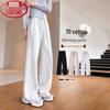 Langsha Women's High-Waisted Loose Wide-Leg Joggers