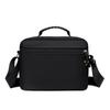 Solid Color Waterproof Shoulder Bag Men's Messenger Bag Large Capacity Crossbody Bag