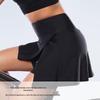Ousen Women's Slim-Fit Cycling Skirt Shorts with Silicone Pad