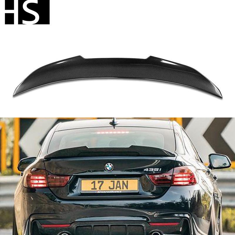 Compatible BMW 4 Series F36 (2014-2020) PSM Style Carbon Fiber Rear Wing Spoiler
