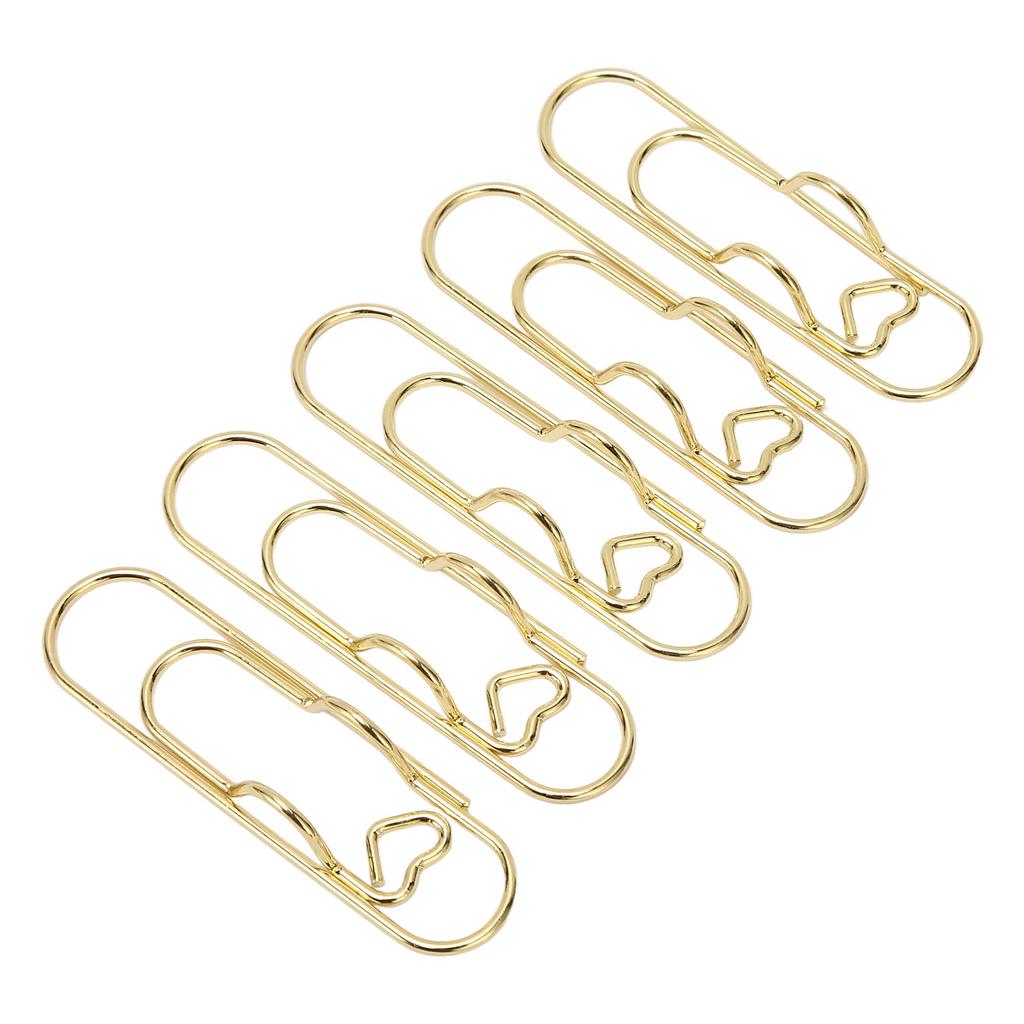 40Pcs Pen Holder Clip Lightweight Portable Multifunction Paper Clip for Home School Office Work