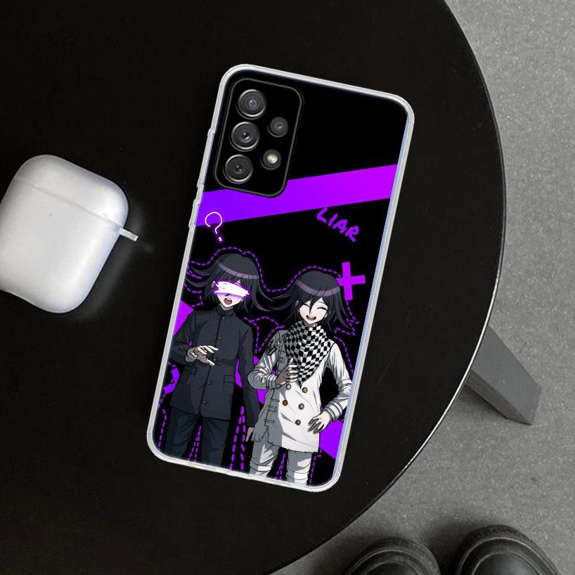 Danganronpa Kokichi Ouma Phone Case Cover for Samsung Galaxy A12 A22 A32 A52 A72 A02S A51 A50S A31 A20S A10S Note 20 Ultra 10 Pl