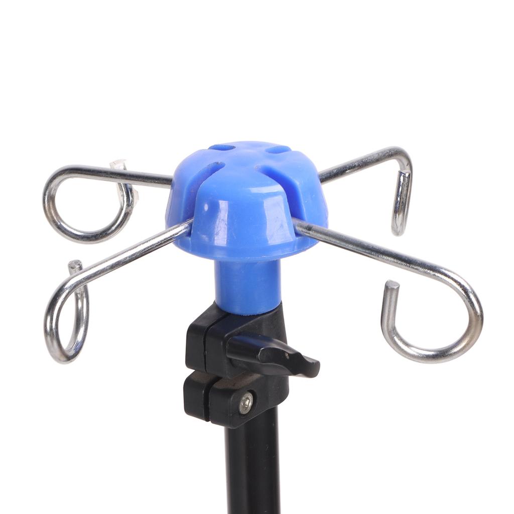 IV Stand Pole Adjustable Telescoping Stainless Steel IV Stand Floor Stand for Clinic Beauty Salon