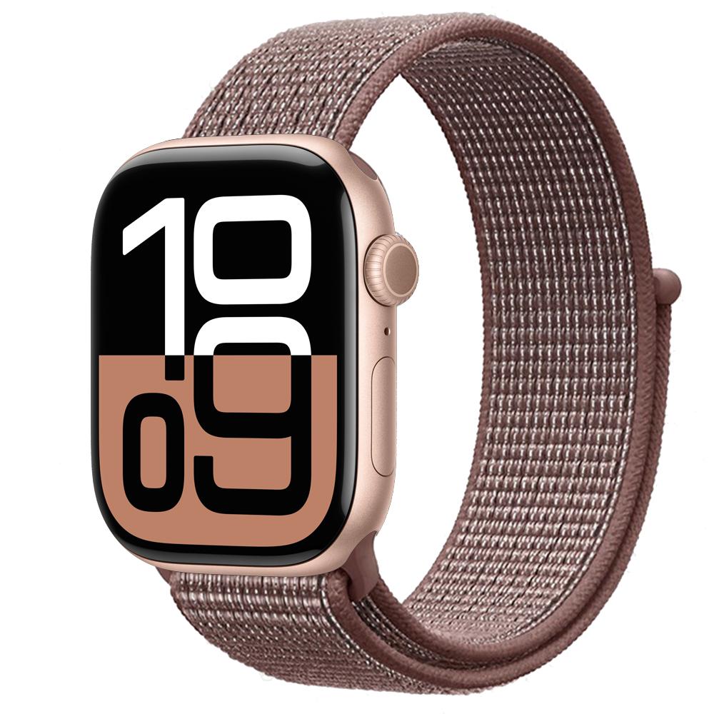 Cinturino in Nylon a Passante Per Apple Watch Bands 46mm 44mm 40mm 41mm 45mm 42mm Cinturino Originale iWatch Serie 11 10 SE 9 8 Ultra 3