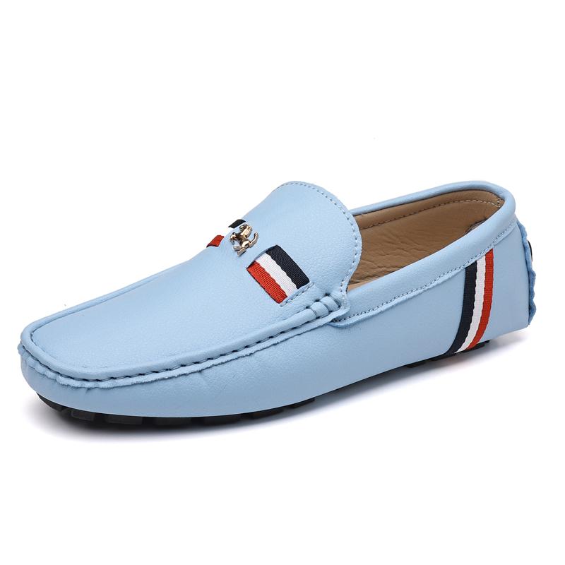 

YRZL Лоферы Мужские Повседневные Лоферы из ПУ Кожи Мужская Обувь Итальянские Удобные Мокасины Роскошные Формальные Слипоны Обувь для Вождения для Мужчин 40