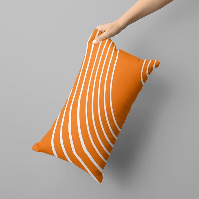 Brown Pattern Long Pillowcase 50x70 Room Sofa Nap Long Hug Pillowcase 40x60cm Home Decoration
