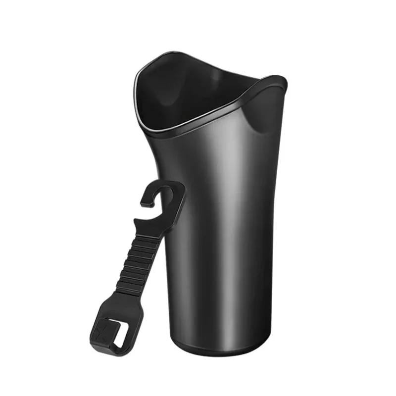 Car Storage Box for Umbrella Organizer Hook Clip Multifunctional Waterproof Bucket Auto Hanging Bottles Holder Backseat Garbage