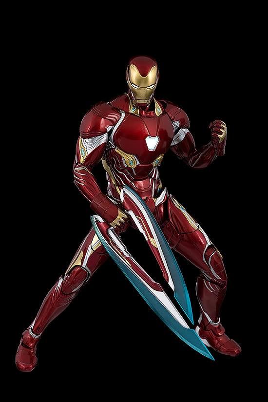 Marvel Studios The Infinity Saga DLX איירון מן מארק 50 [DLX איירון מן מארק 50] סולם 112 ABS&PVC&סגסוגת אבץ דמות ניתנת להזזה צבועה הזמנה משנית