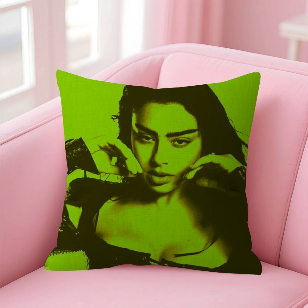 Singer CCharli XCX BRAT  Cushion Cover 30x50 Polyester Sofa Cushions Decorative Throw Pillows Home Decoration Pillowcover