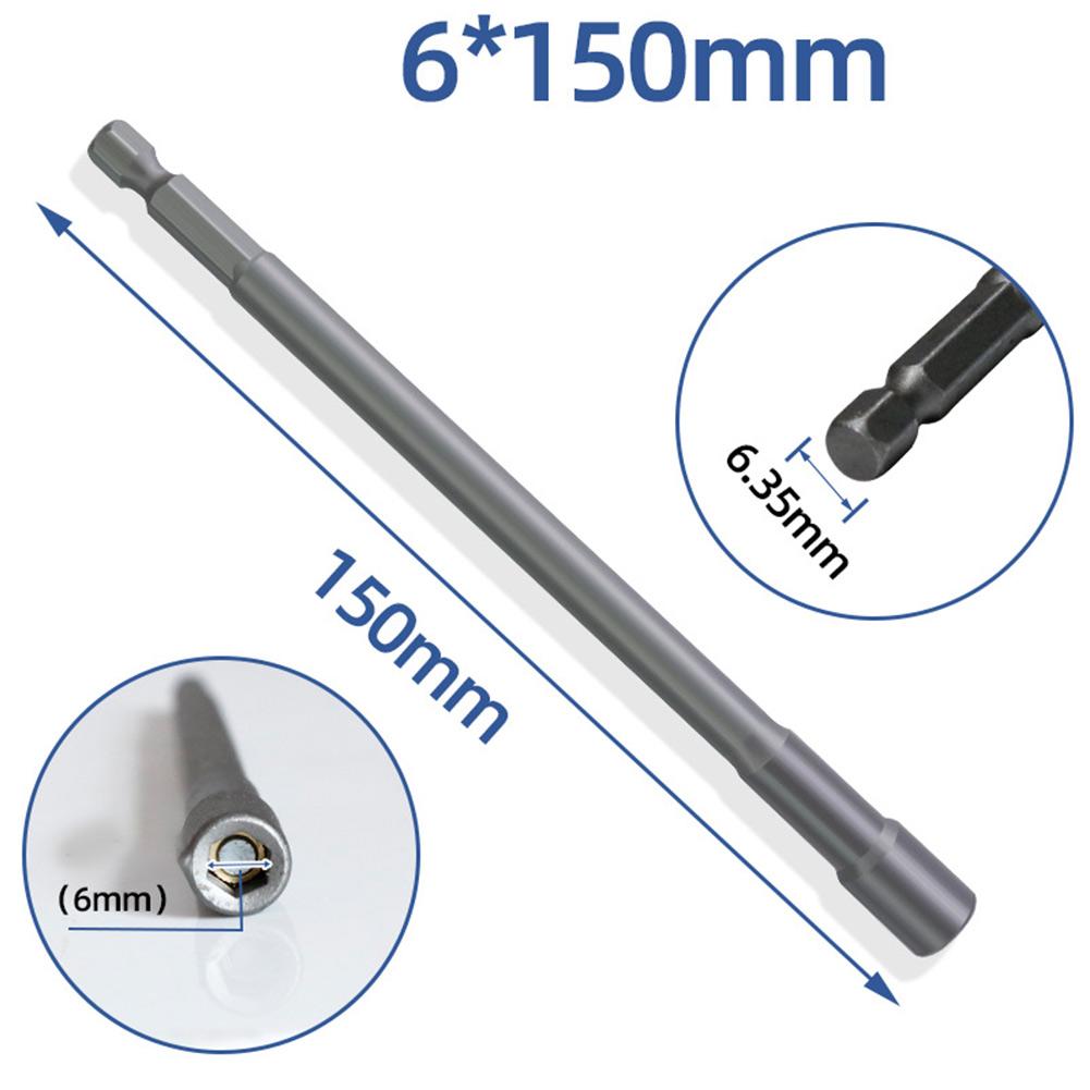 Hochpräziser Sechskant-Steckschlüssel, Bohrer, Steckschlüssel mit Verlängerung