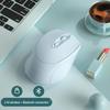 Rechargeable Silent Bluetooth 2.4G Wireless Office Mouse for Tablets - Universal Design