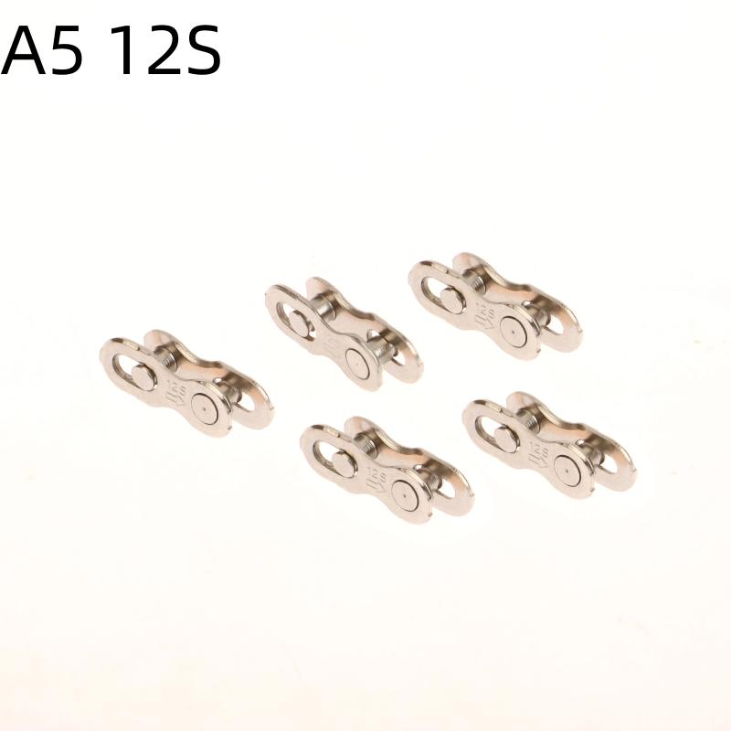 5 Paar 6-8/9/10/11/12-fach Fahrradkettenverbinder Schloss Kettenglied Schnellverschluss Rennrad Schnalle Gelenkschnalle Master Radsportteile