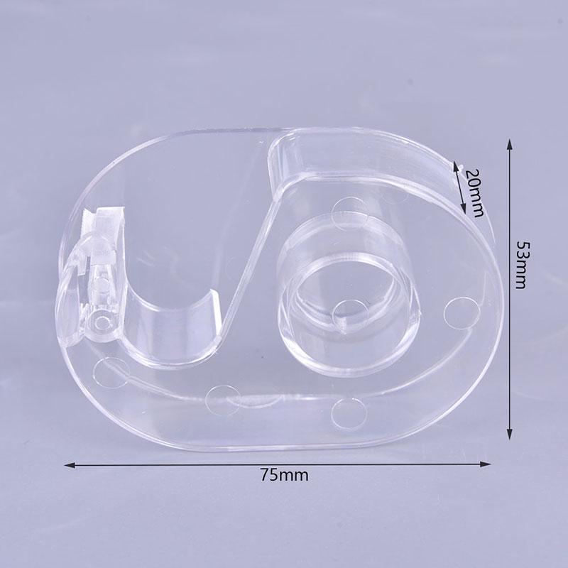 1Pc Transparent Tape Dispenser Cutting Student Tape Dispenser Acrylic Stationery