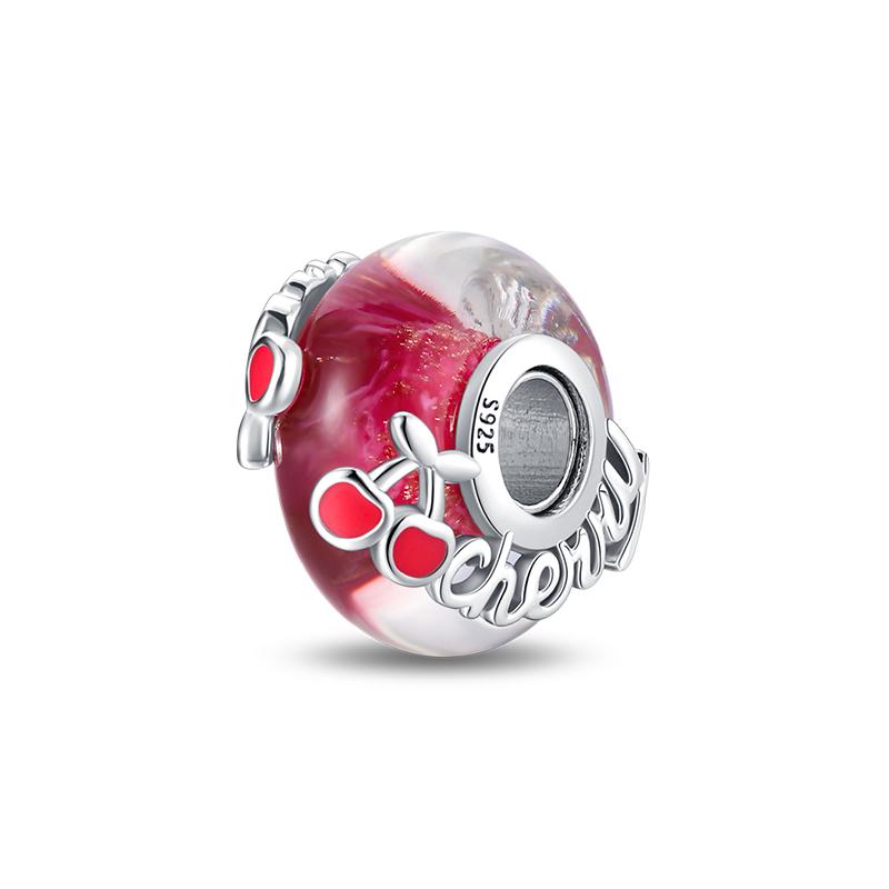 100% Copper Pineapple Cherry Avocado Lemon Charms Beads Pendants Fit 3Mm Bracelets Diy Fine Jewelry Making