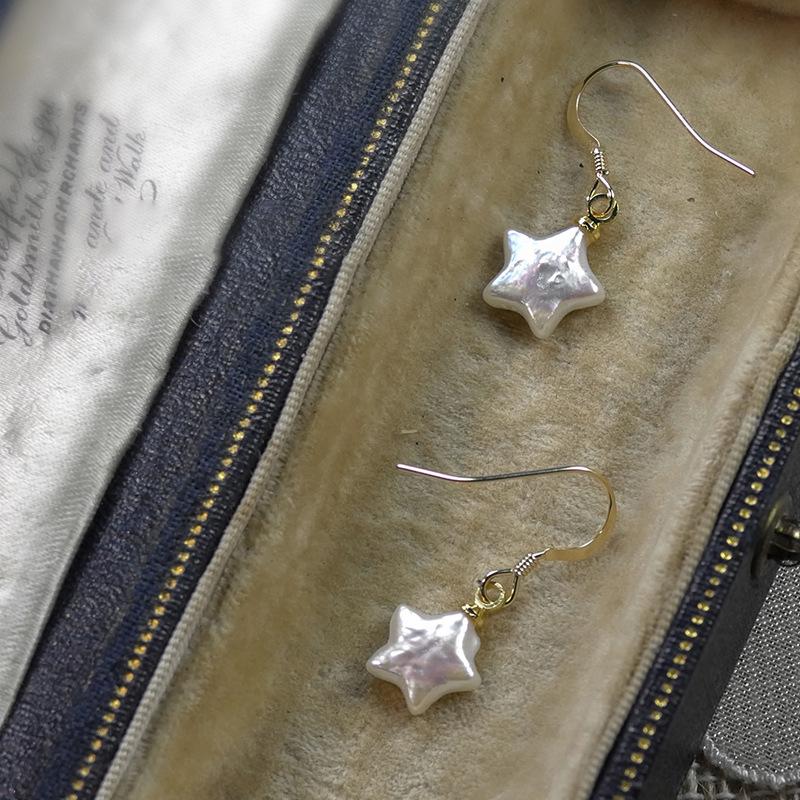 

Серьги-подвески из стерлингового серебра 925 пробы с пентаграммой - Элегантные, Роскошные, Универсальные Женские Модные Украшения 925 Silver