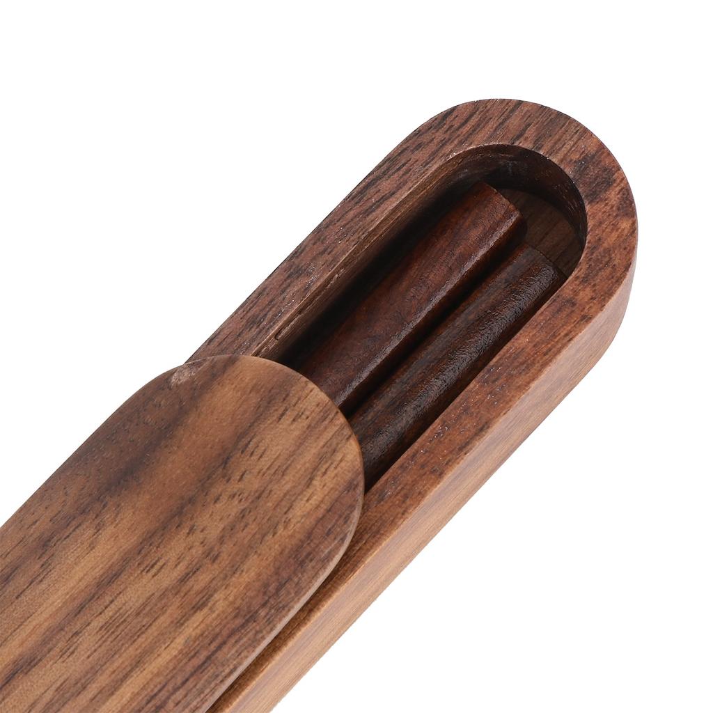 Wooden Chopsticks Portable Environmental Friendly Student Travelling Tableware Gift Set