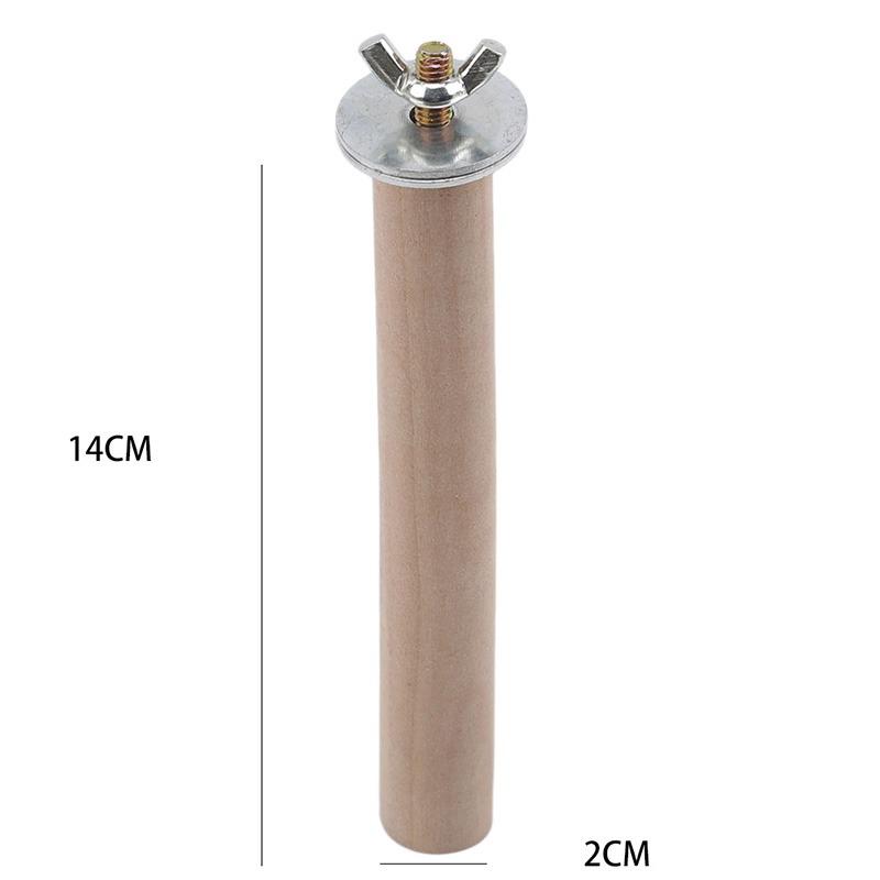 10/14/20//25cm Parrot Pet Raw Wood Hanging Stand Rack Toy Parakeet Hamster Branch Perches Bird Cage Accessories