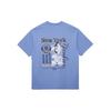 New Era SS24 MLB New York Yankees Letter Print Crew Neck Short Sleeve T-Shirt Unisex Tops Blue 14187400