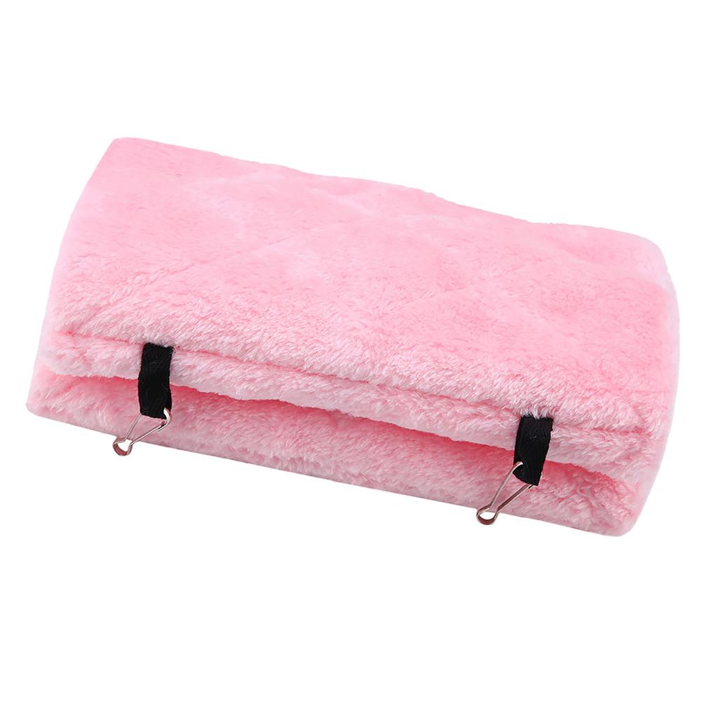 Soft Plush Hammock Hanging Cage Tent for Birds Parrot Winter Warm Bed Pet Toy