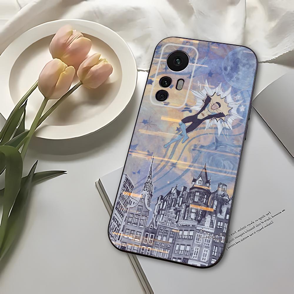 Cool I-InvincibleS Comic Phone Case For Xiaomi 11 Redmi Note 11 5G 8T 9A 9 10T Note8Pro Note9 12SUltra Black Case