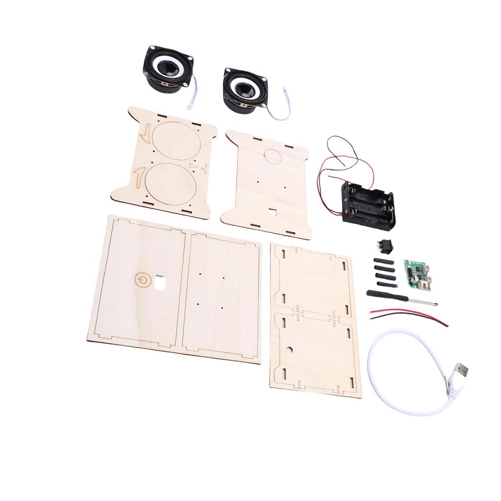 Bluetooth Speaker Craft Kit Stereo Speaker Build Electronic Components for Science Experiments