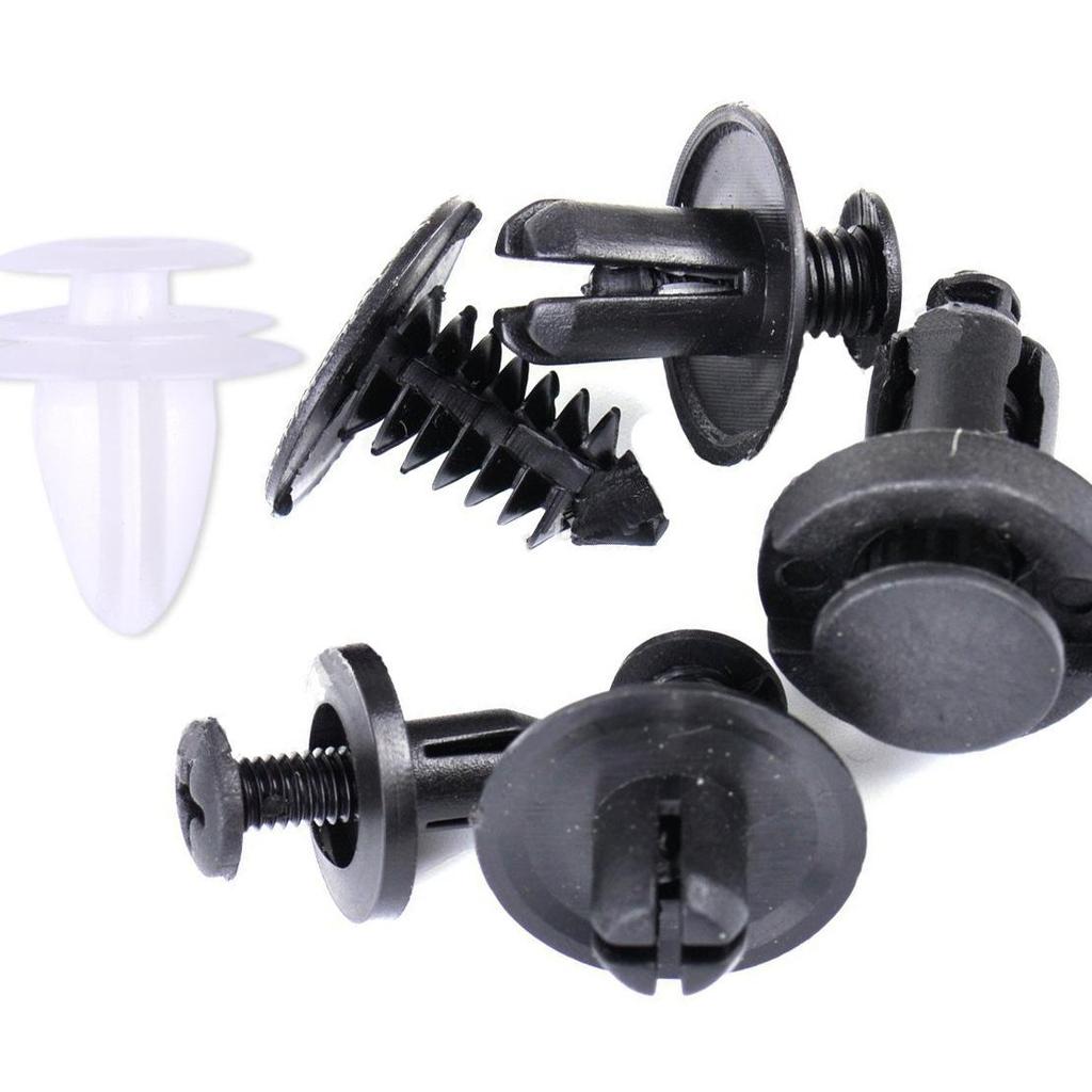 100PCS OPP Bag Mixed Pack 6 Kinds Universal Car Buckle Plastic Fixed Buckle Fastener