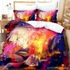 Cooles Hell's Paradise Bettwäsche-Set, Einzelbett, Doppelbett, Queensize-Bett, Kingsize-Bett, Bettset für Erwachsene und Kinder, Schlafzimmer, Bettbezug-Sets, Anime Kawaii