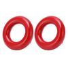 2pcs Golf Weighting Ring Round Glossy Trainning Club Swing Weight Donut for Warm Up Red