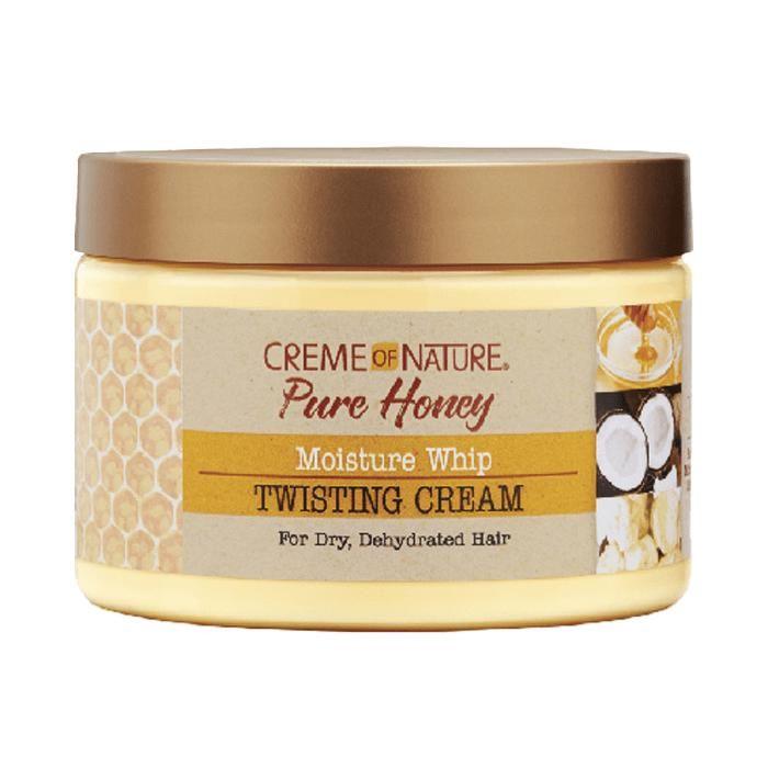 Crème coiffante - CREME OF NATURE - Honey Crème Coiffante - 340ml - Hydratant - Tous types de cheveux