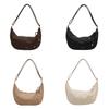 Large Color Solid Capacity Clutch Bag Zipper Closure Daily Use Women Fashion