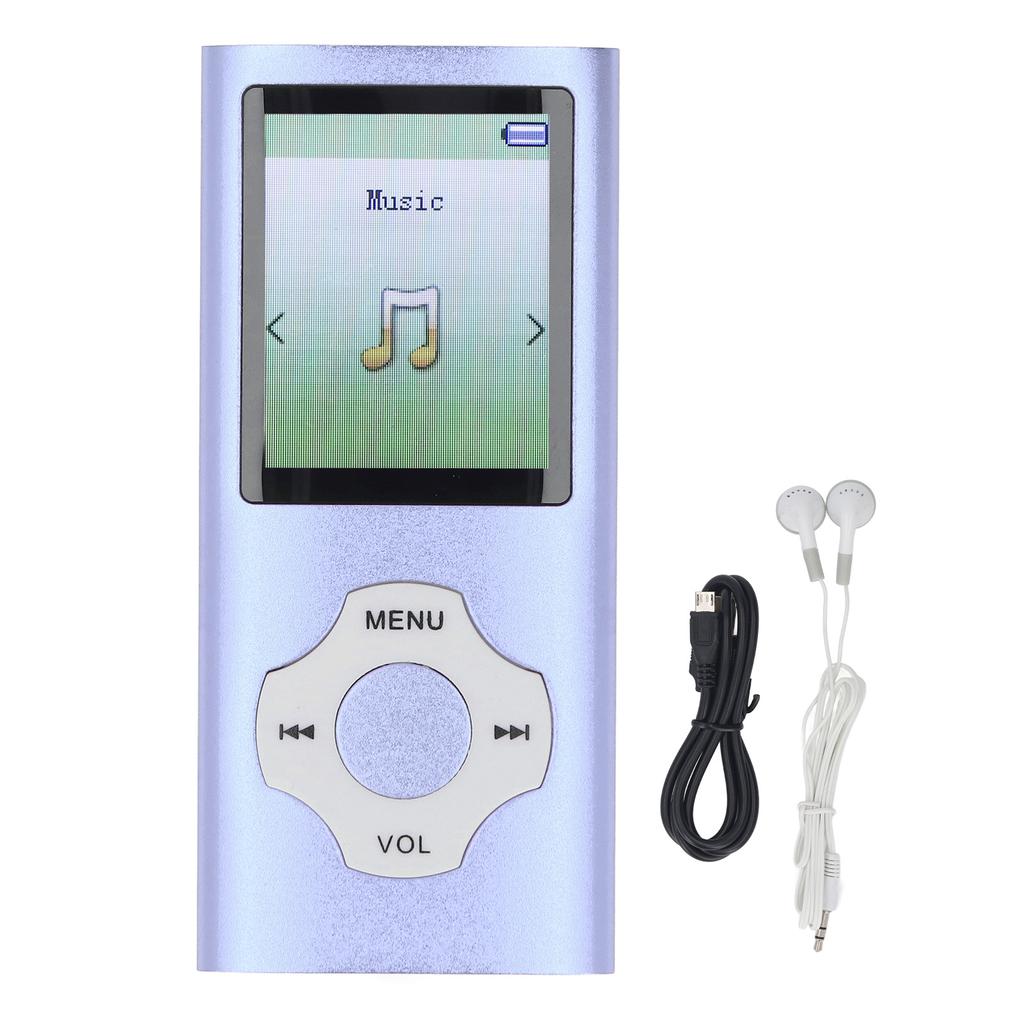 MP3 MP4 Musikplayer mit 68 GB Speicherkartenunterstützung 128 GB 1,8 Zoll Digitalanzeige E-Book-Reader Sprechen
