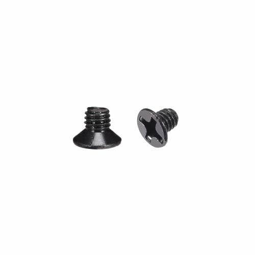 uxcell M3 x 3mm Black Flat Head Phillips Screws Fasteners for Laptops, PCs, TVs, Fans, Audio Switches, 150pcs