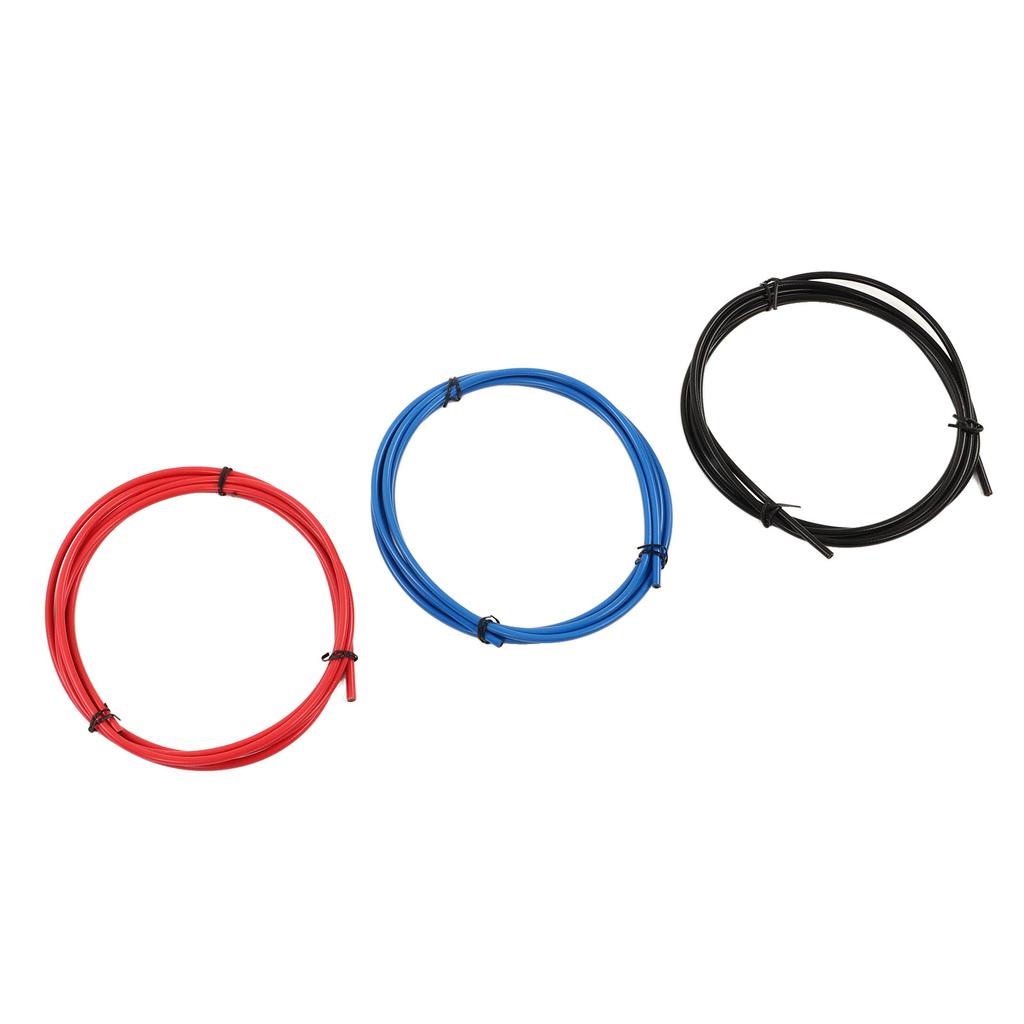 Bicycle Hydraulic Disc Brake Hose Complete Kit with Universal Bicycle Brake Hose Inner Cable End Cap