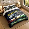 Bedding Set 1 Duvet Cover 2 Pillowcases Penrith Panthers Print Soft Bed Linen Bedroom Decor