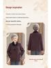 Grandma's New Spring Wool Coat for Elderly Women - Stylish Autumn and Winter Wear