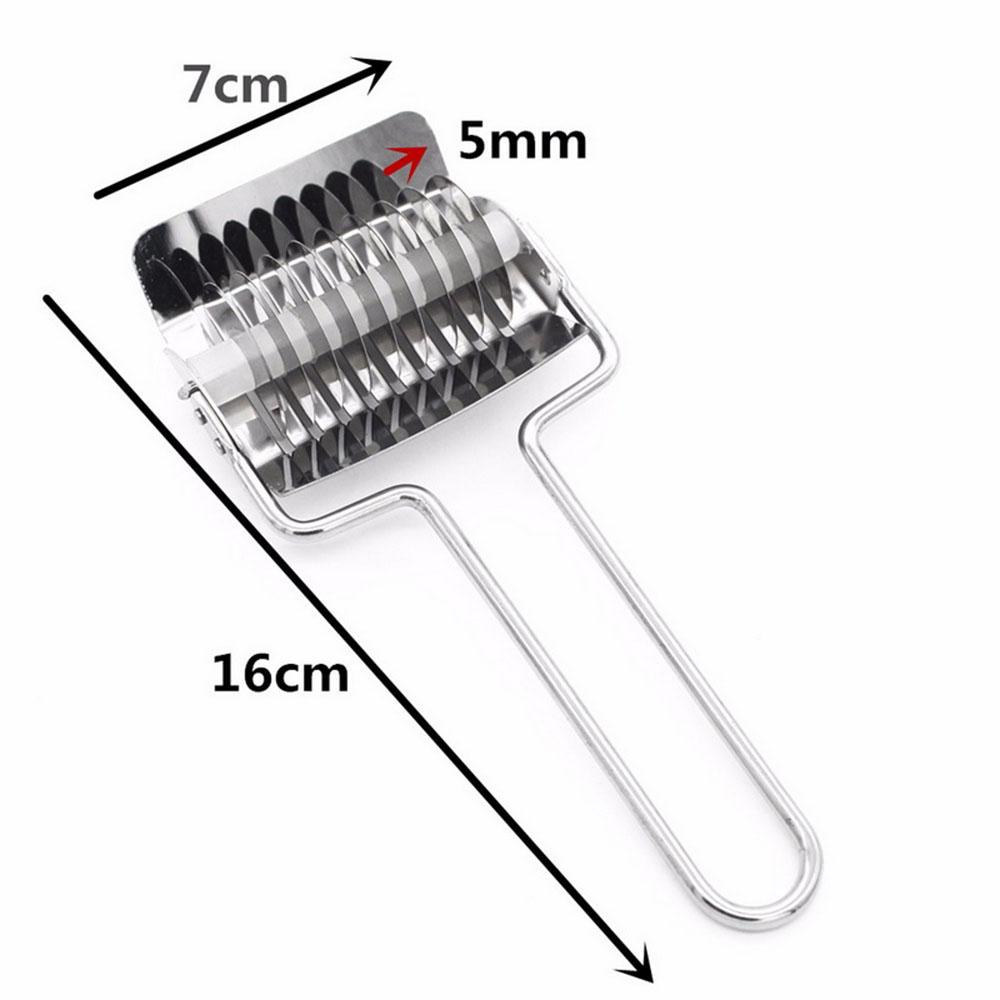 Multifunction Stainless Steel Pasta Wheel Cutter - Herb Mincer & Onion Chopper